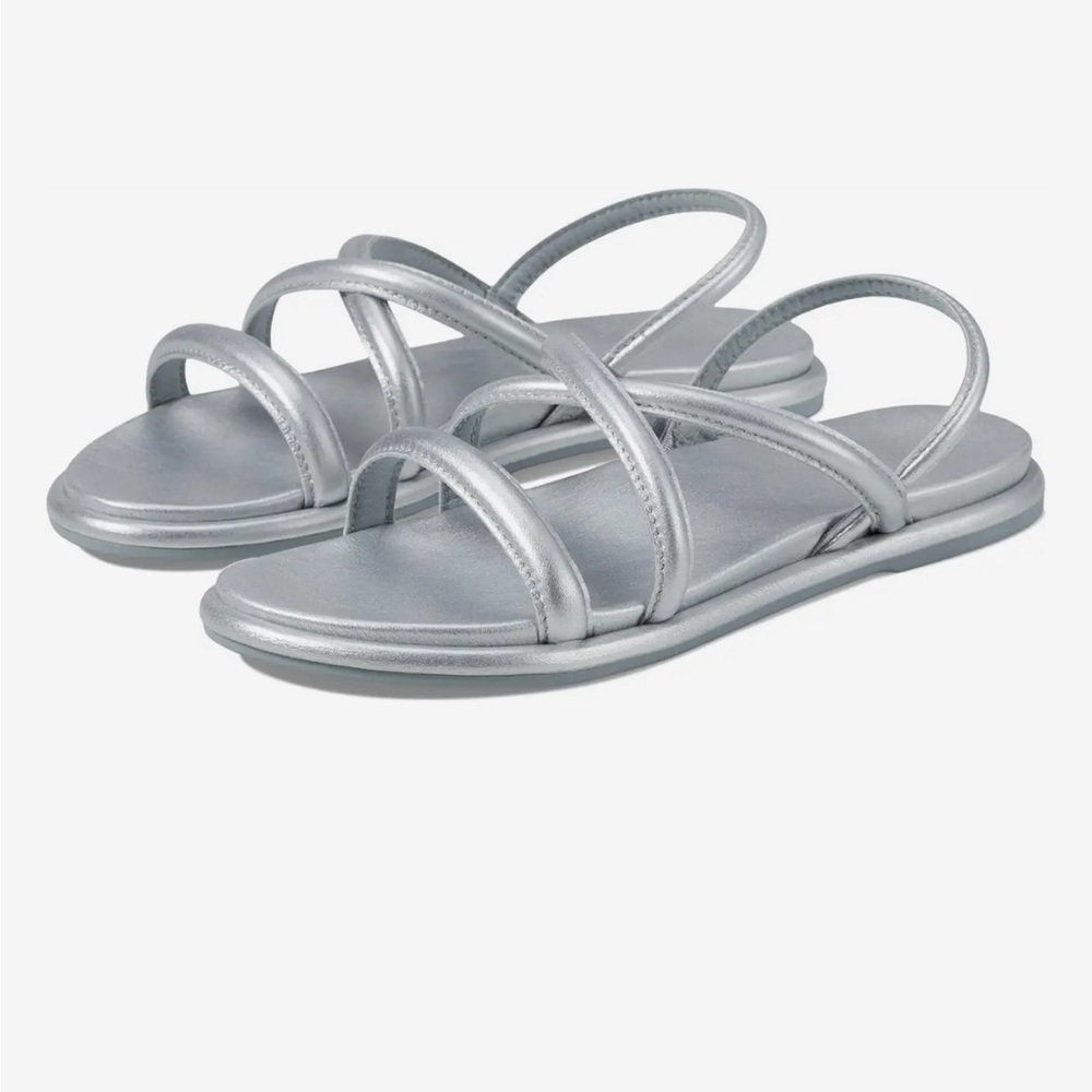 OluKai Tiare Strappy Sandals Silver Women's Size: 10‎ NWOT